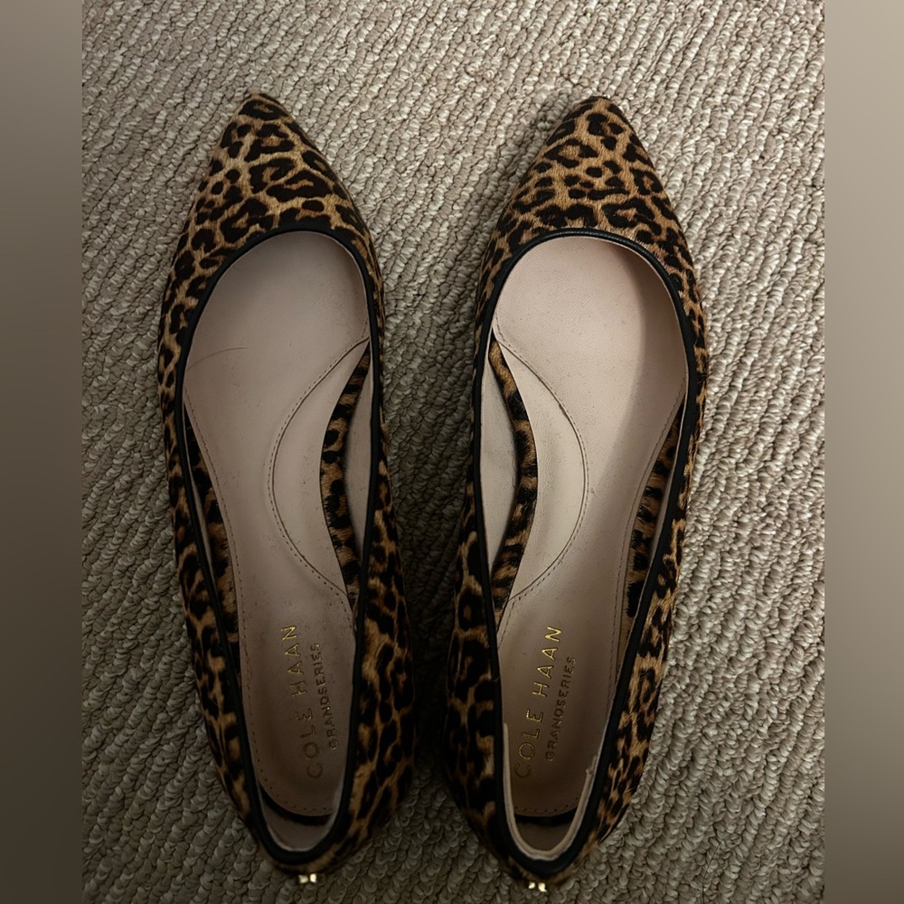 Cole Haan Animal print flats